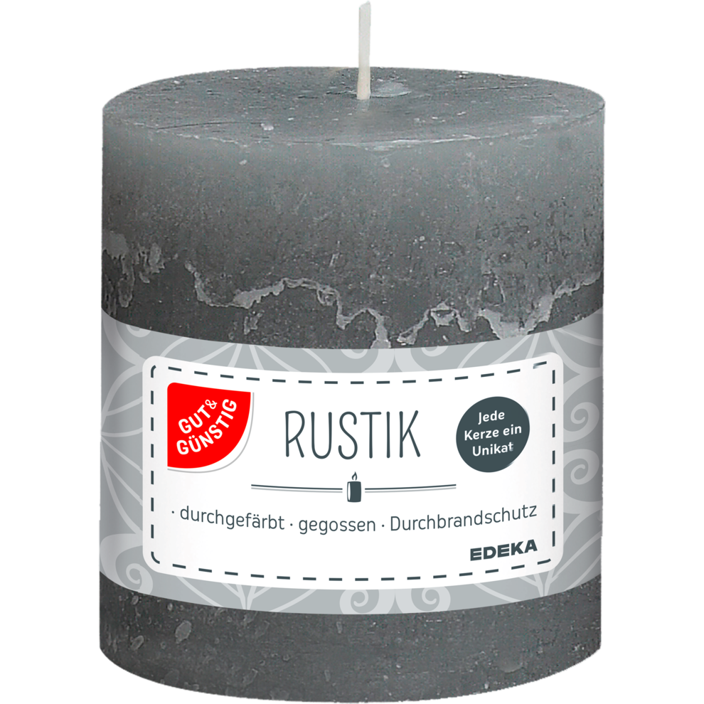 Rustikstumpe 80/70 mm, grau