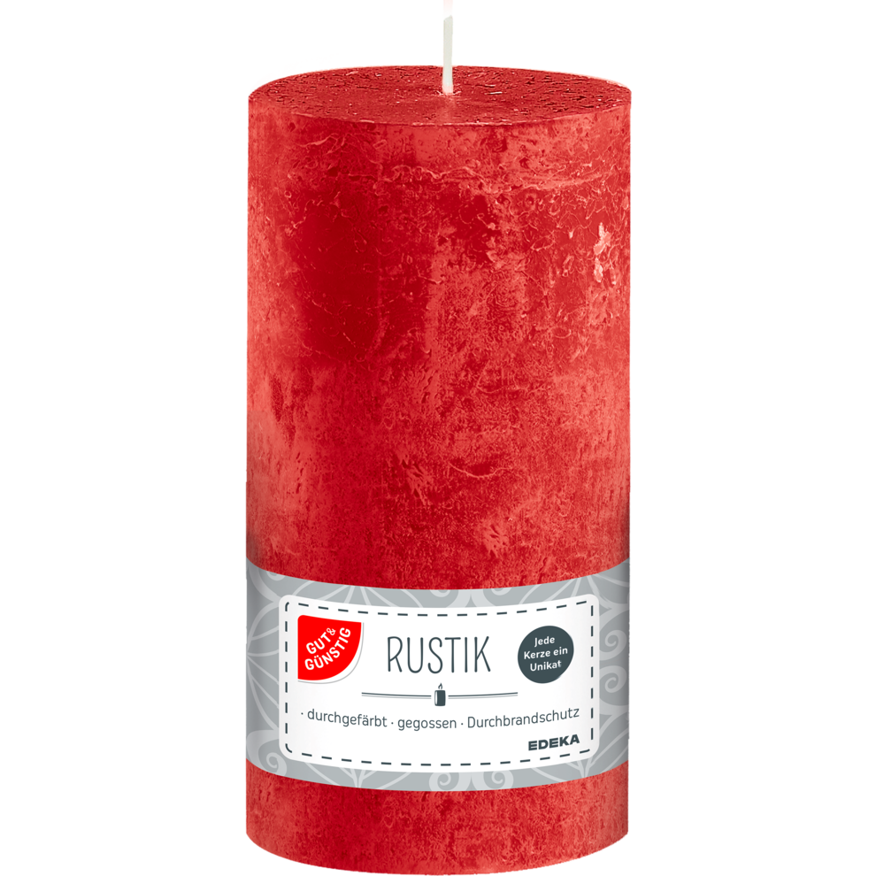 Rustikstumpe 160/70 mm, rot