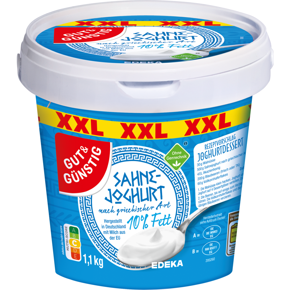 Joghurt nach griechischer Art XXL