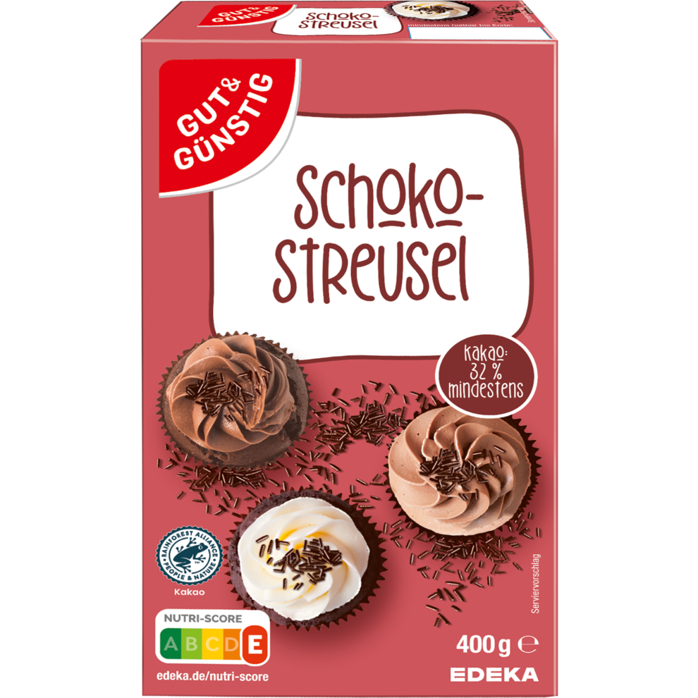 Schokoladenstreusel, zartbitter