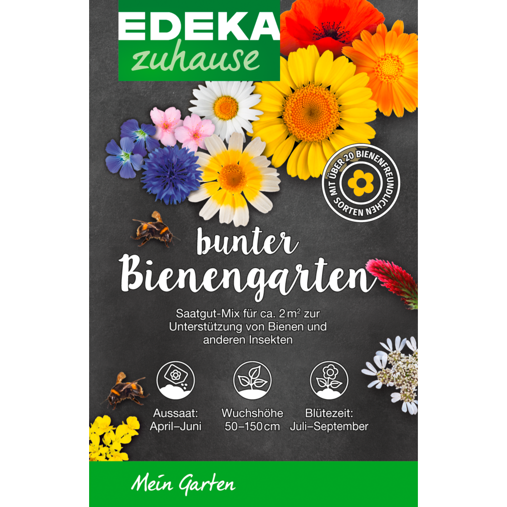 Bunter Bienengarten Saatgutmix