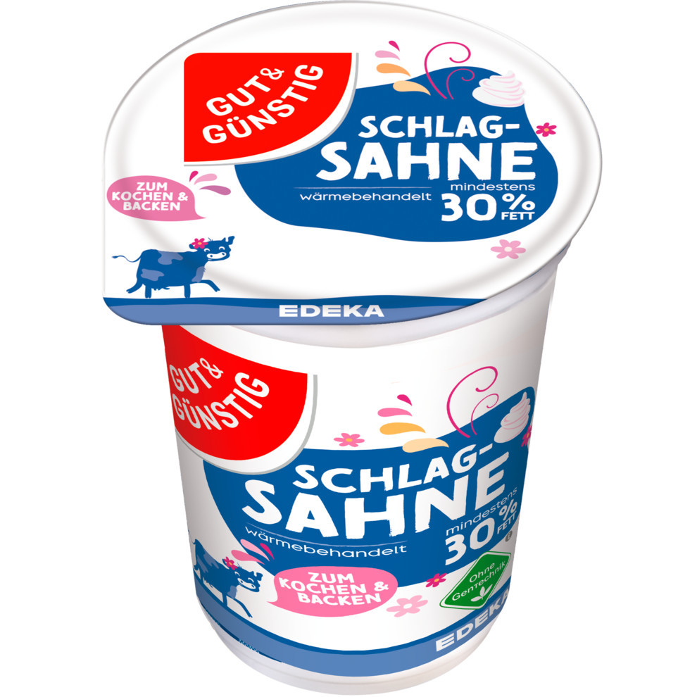 Frische Schlagsahne
