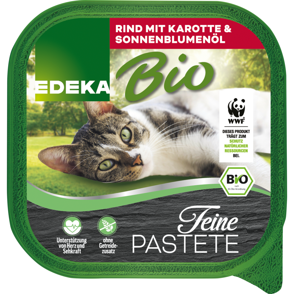 Feine Pastete Rind mit Karotten & Sonnenblumenöl