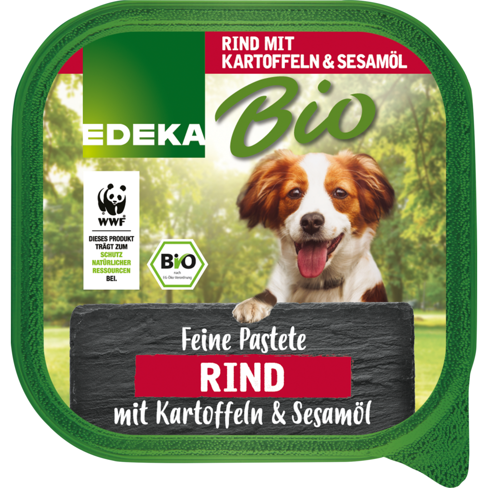 Feine Pastete Rind mit Kartoffeln & Sesamöl