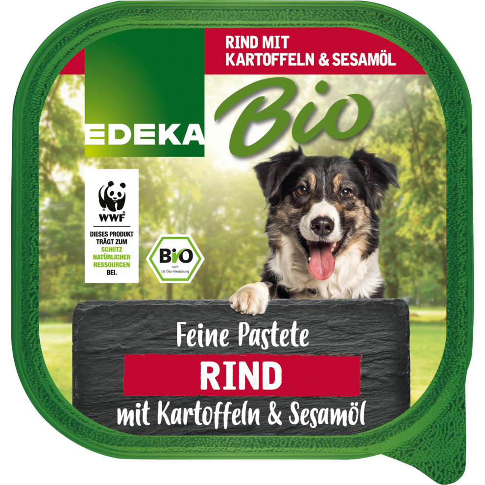 Feine Pastete Rind mit Kartoffeln & Sesamöl