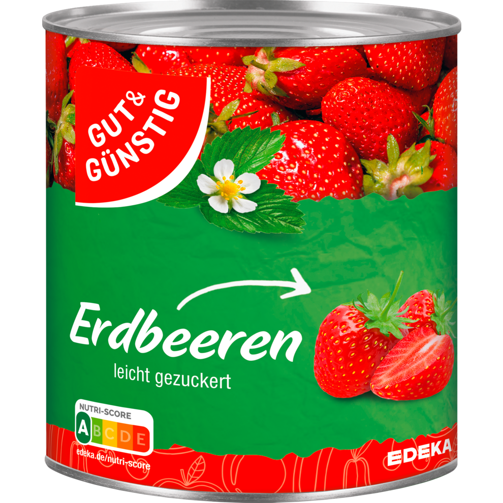 Erdbeeren, leicht gezuckert
