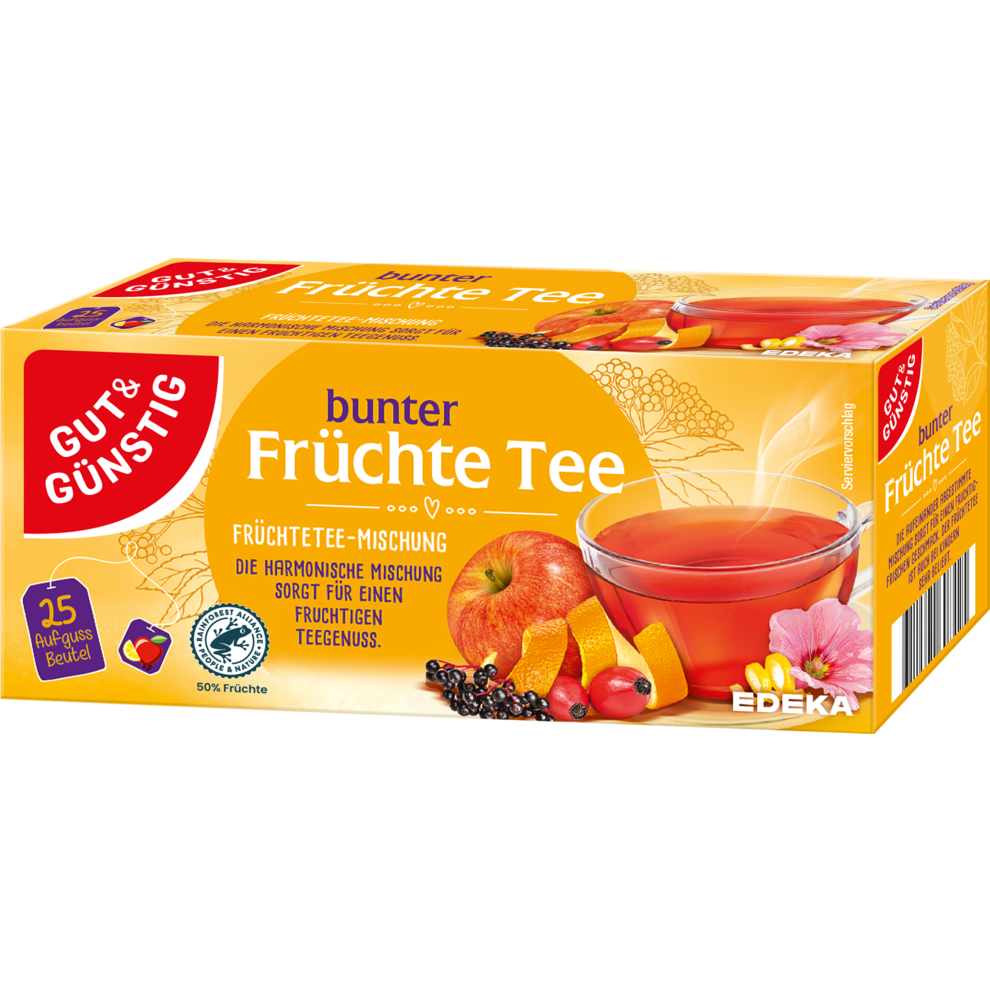 Früchte-Tee-Mischung