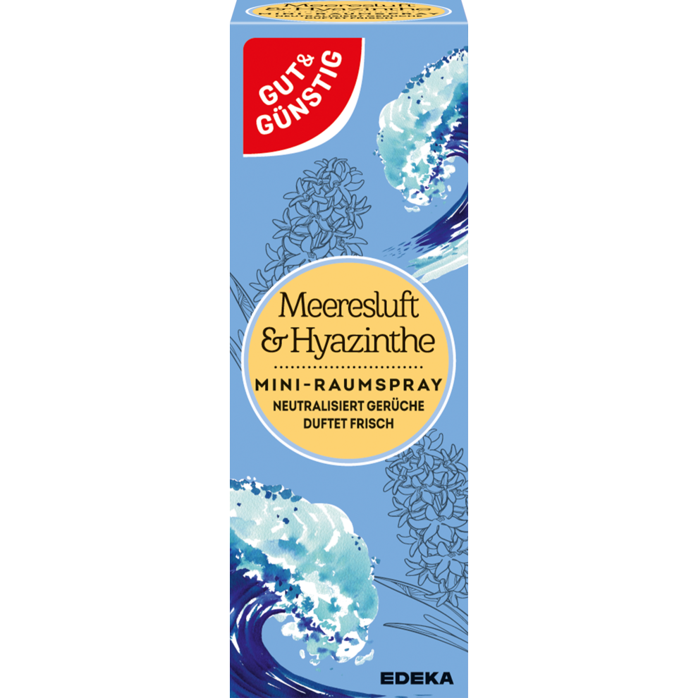 Mini-Raumspray Meeresluft & Hyazinthe Nachfüller