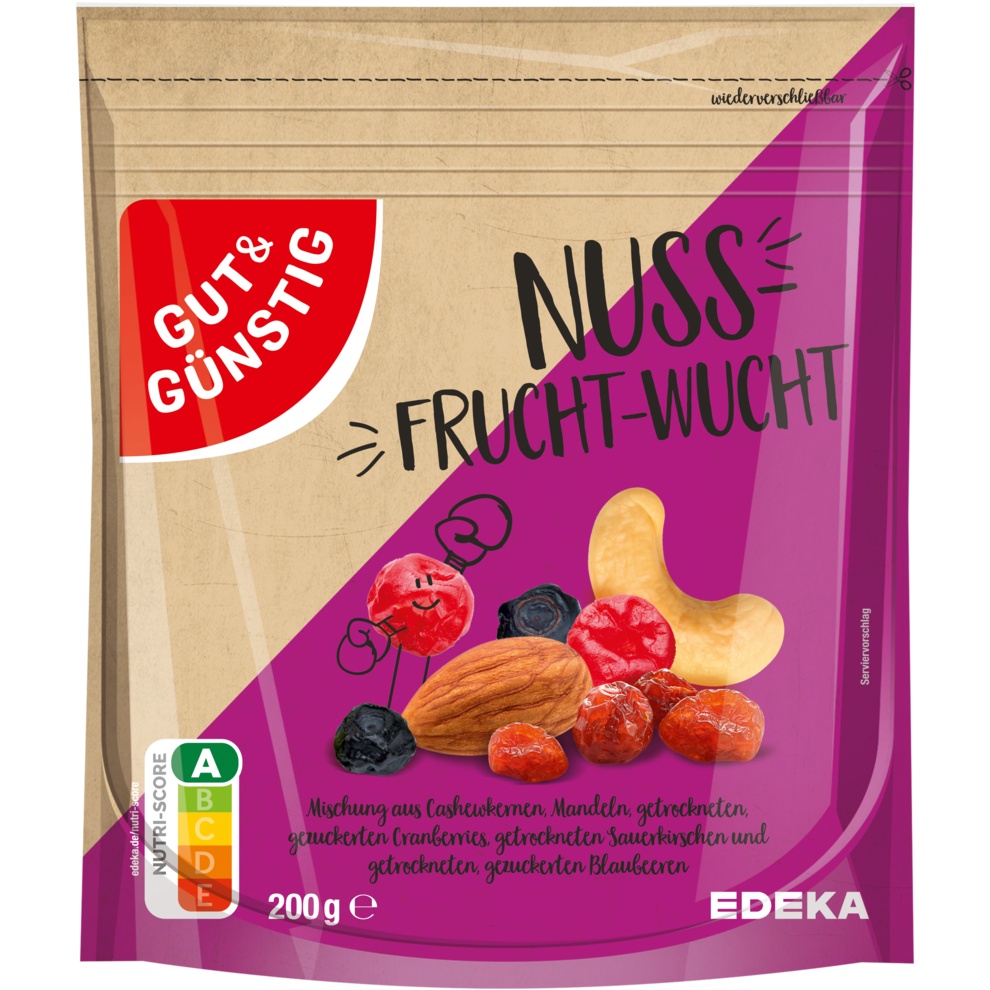 Nuss-Frucht-Wucht
