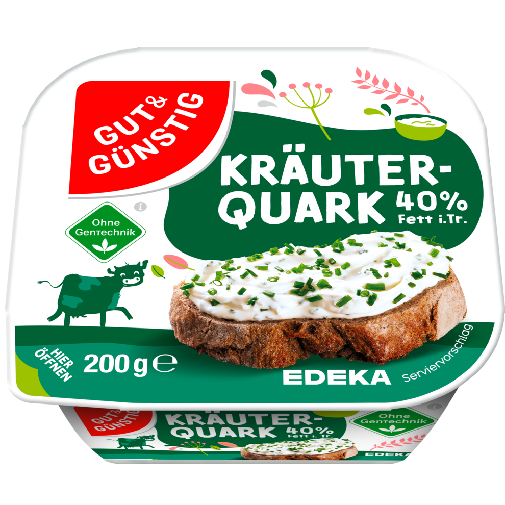 Kräuterquark 40% Fett i. Tr.