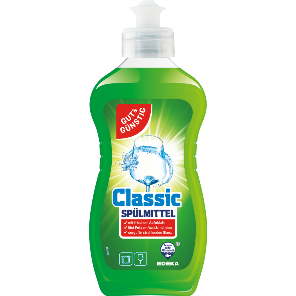 Classic Handgeschirrspülmittel mit Apfelduft