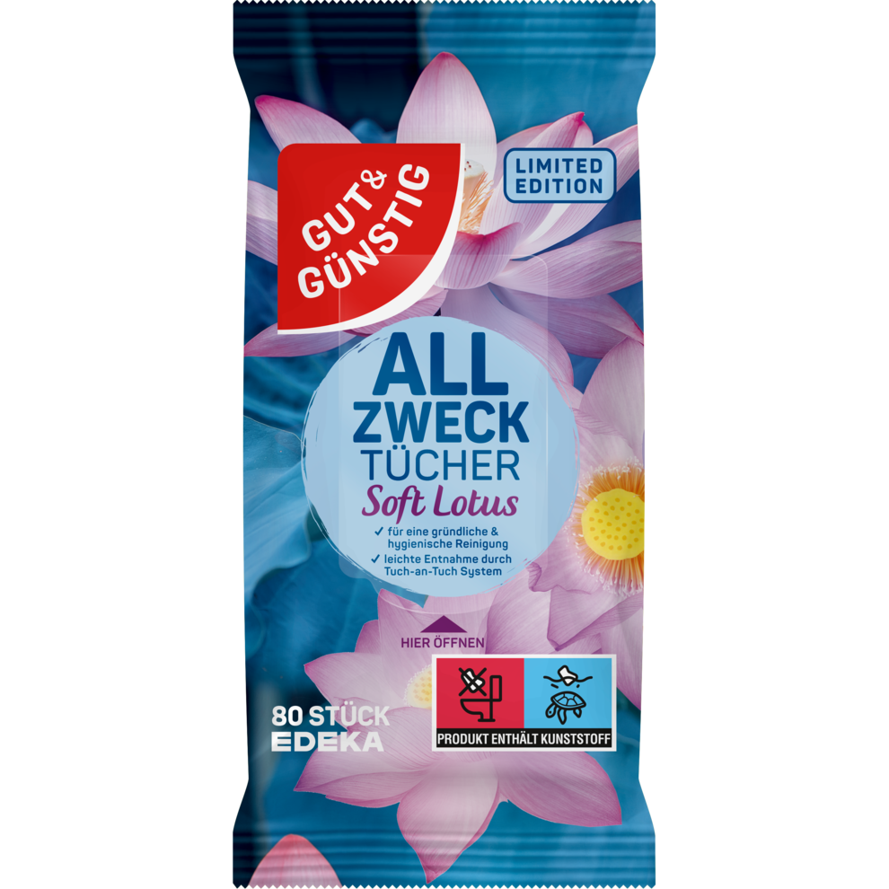 Allzwecktücher Soft Lotus