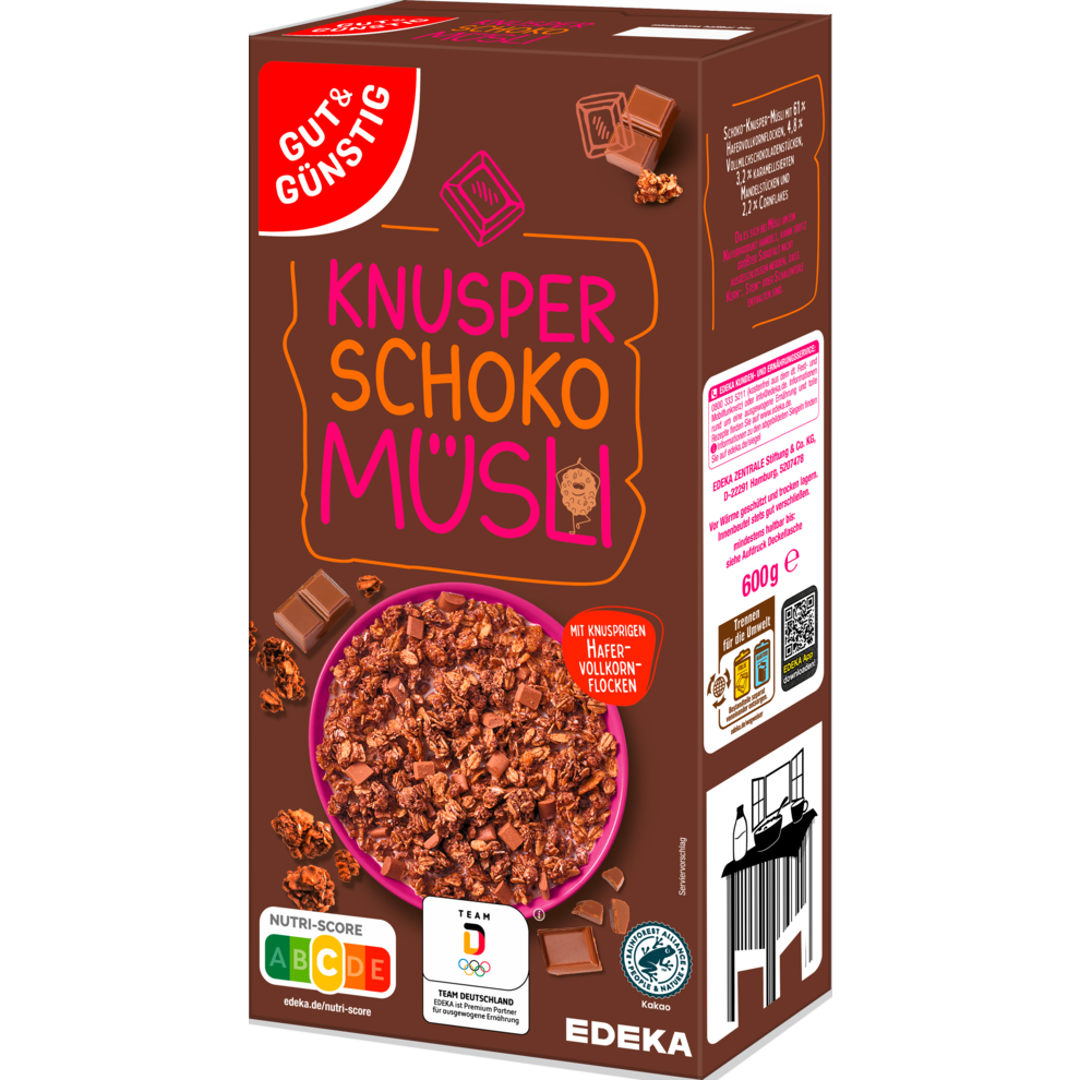 Knuspermüsli Schoko
