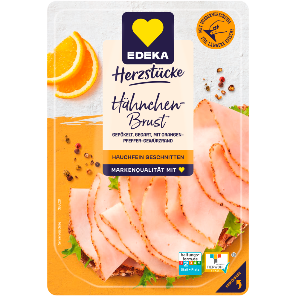 Hähnchenbrust Orange-Pfeffer-Gewürzrand
