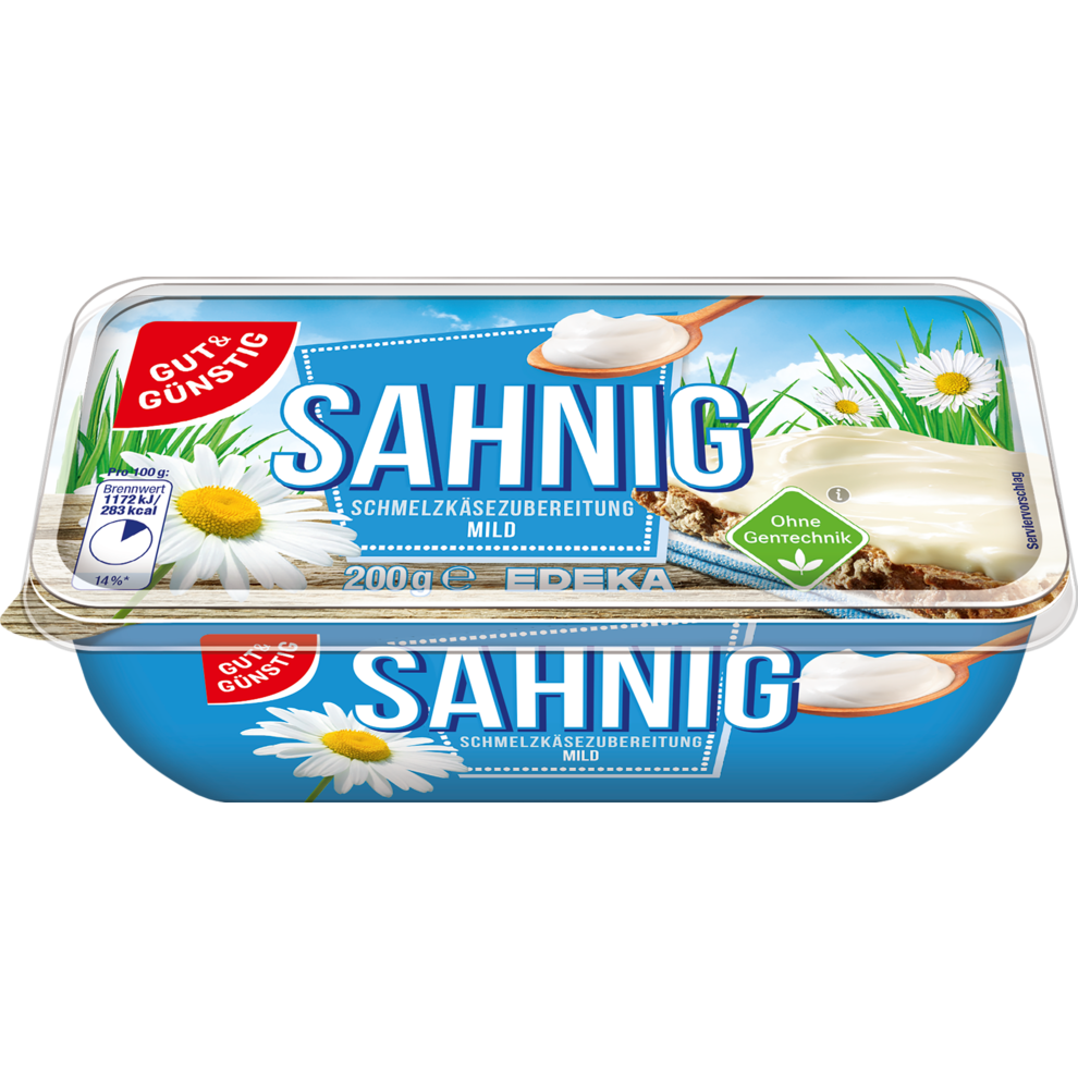 Schmelzkäsezubereitung Sahne 52% Fett i. Tr.