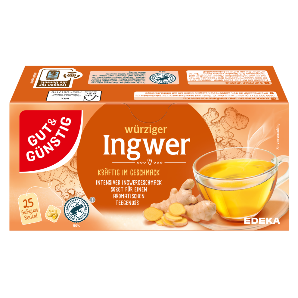 Ingwer Tee