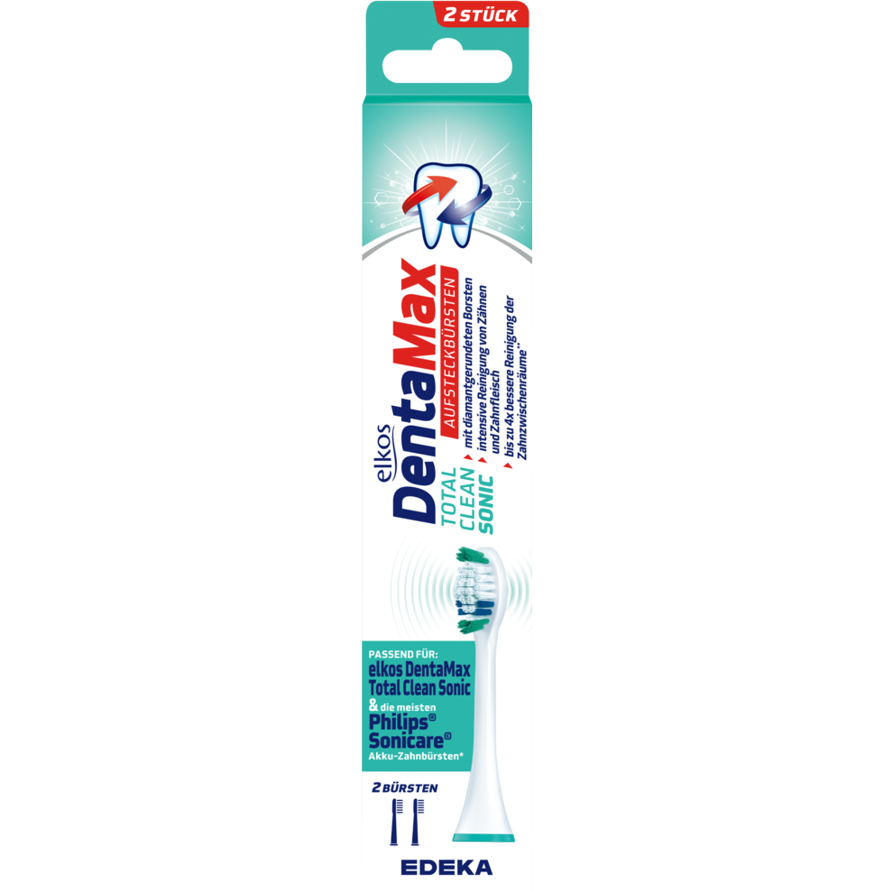 Aufsteckbürsten Total Clean Sonic