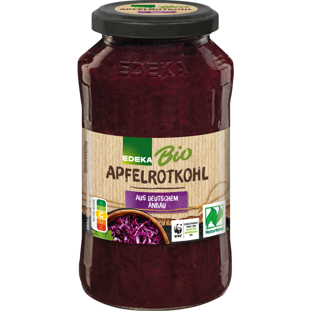 Apfelrotkohl