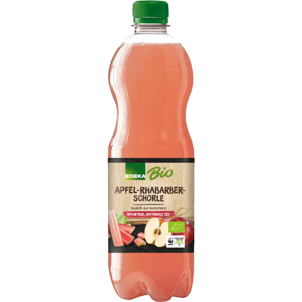Apfel-Rhabarber-Schorle