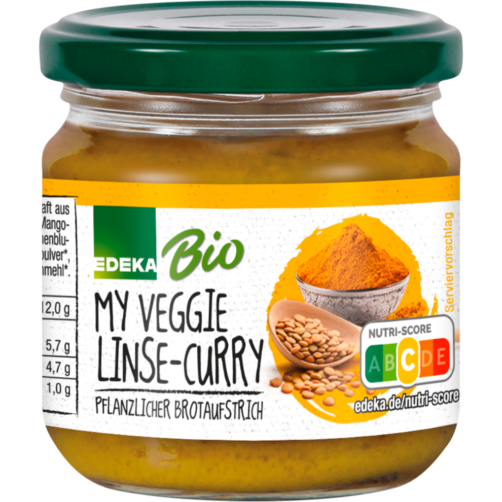 Streichcreme Linse-Curry