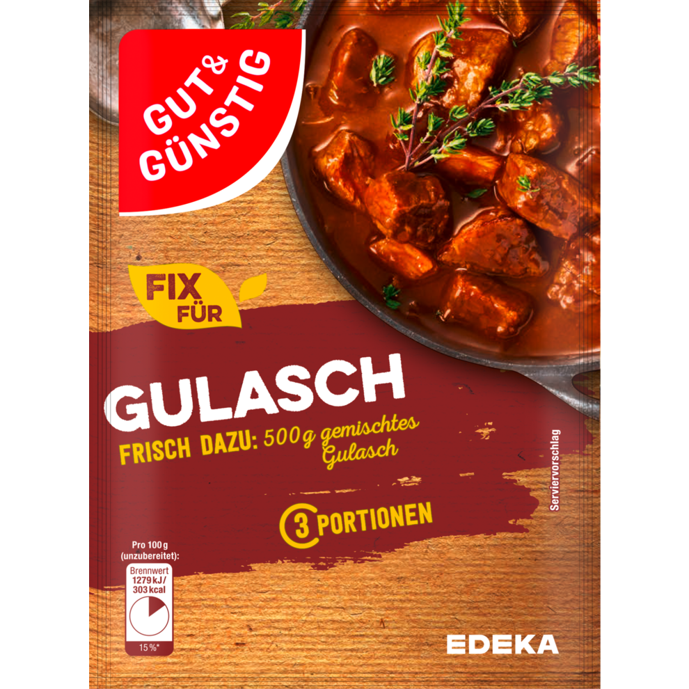 Fix für Gulasch