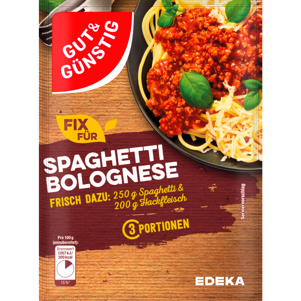 Fix für Spaghetti Bolognese