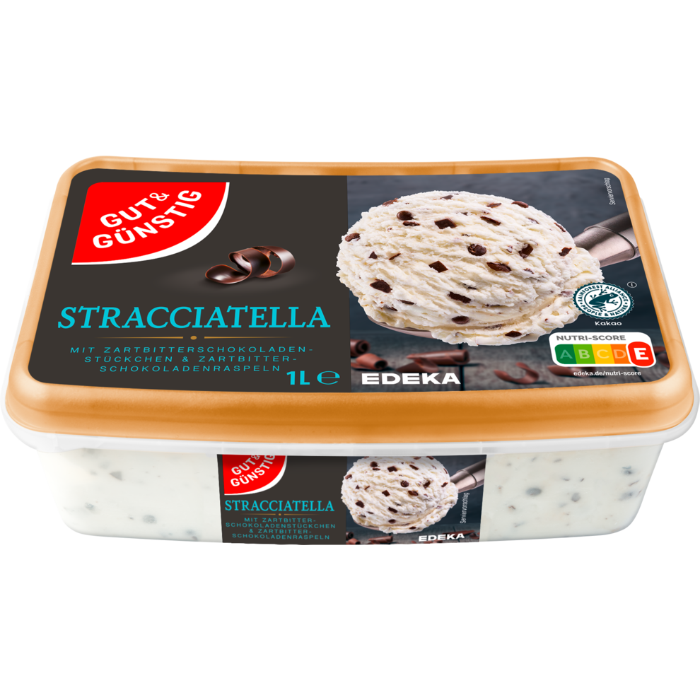 Stracciatella-Eis