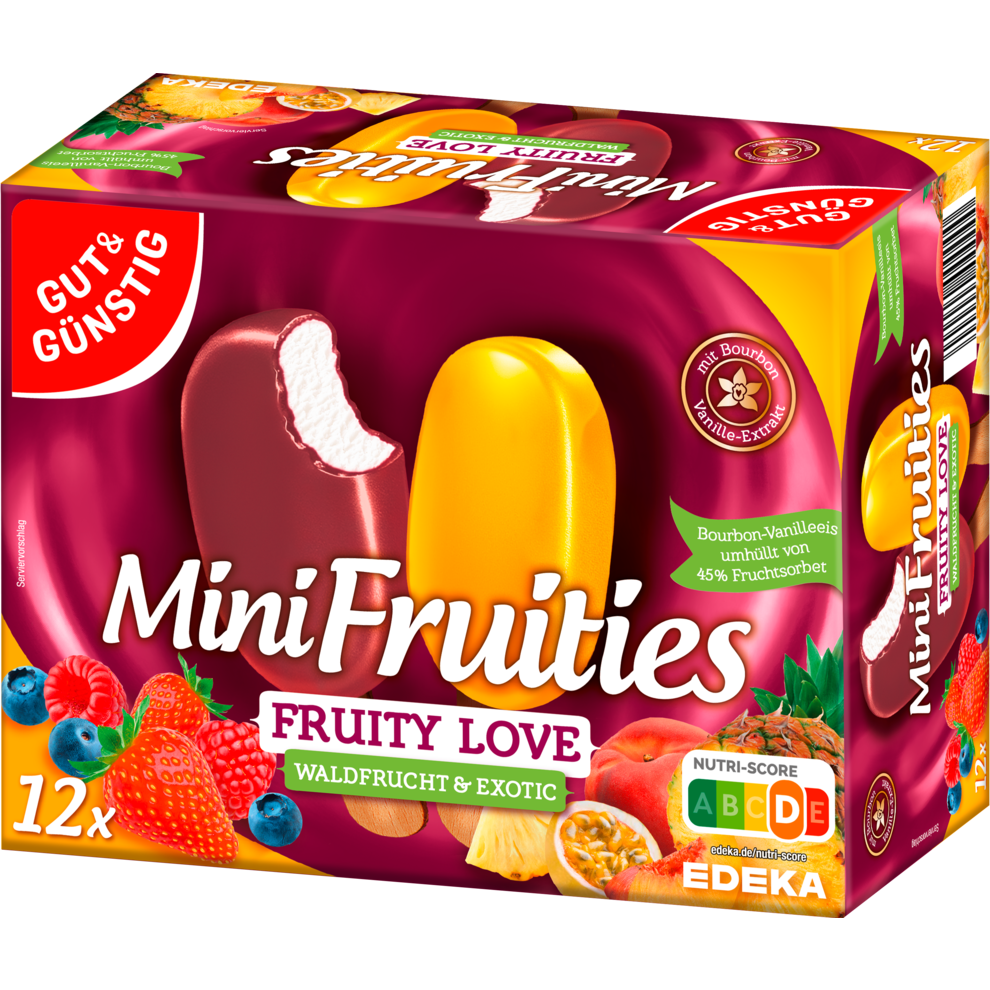 Mini Fruities, 12 Stück