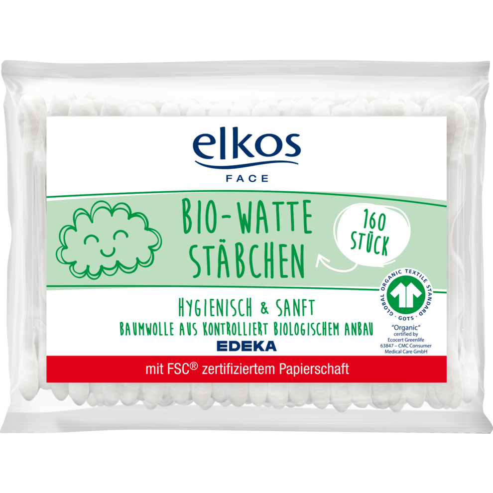Bio-Wattestäbchen Nachfüllbeutel