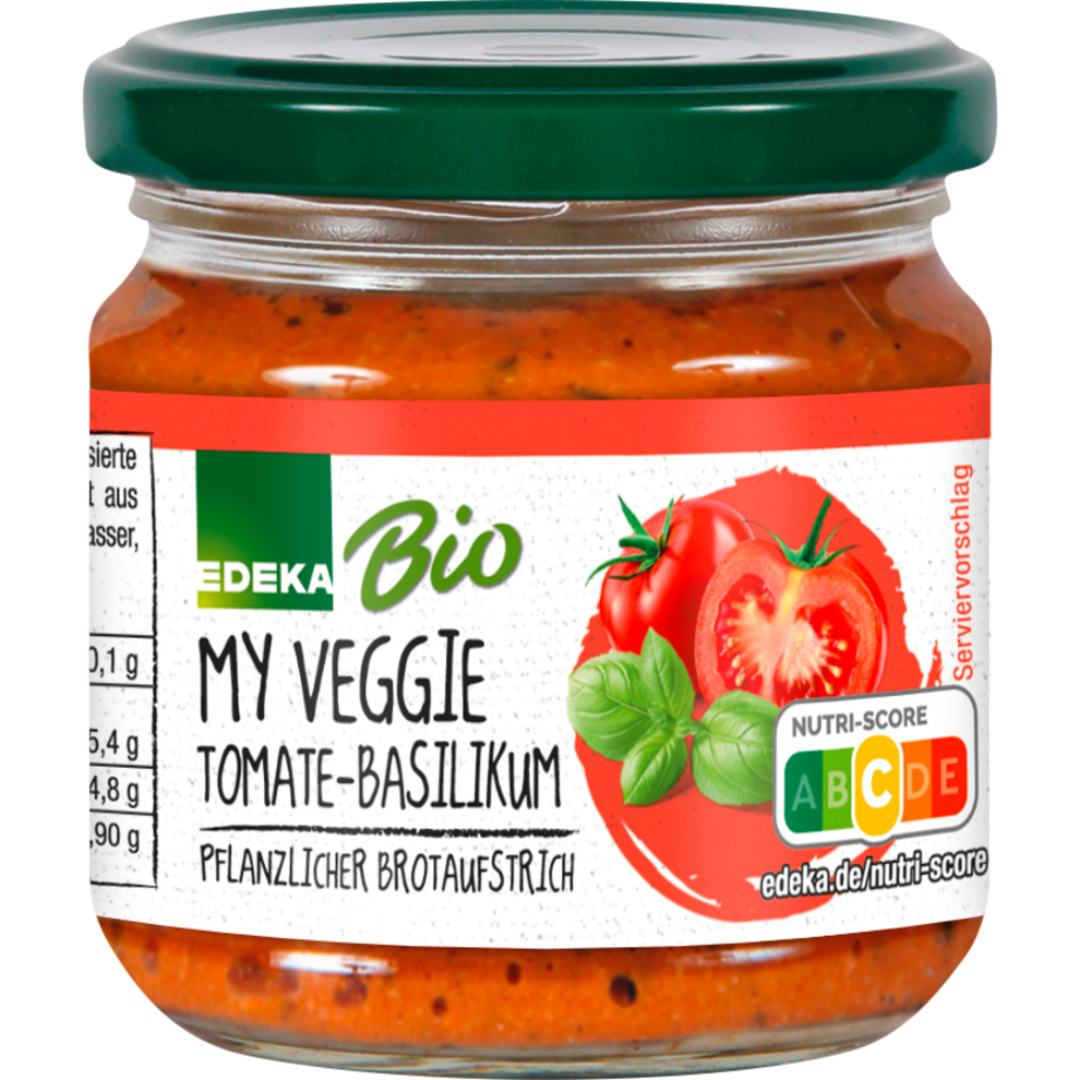 Streichcreme Tomate-Basilikum