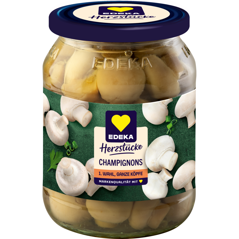 Champignons ganze Köpfe