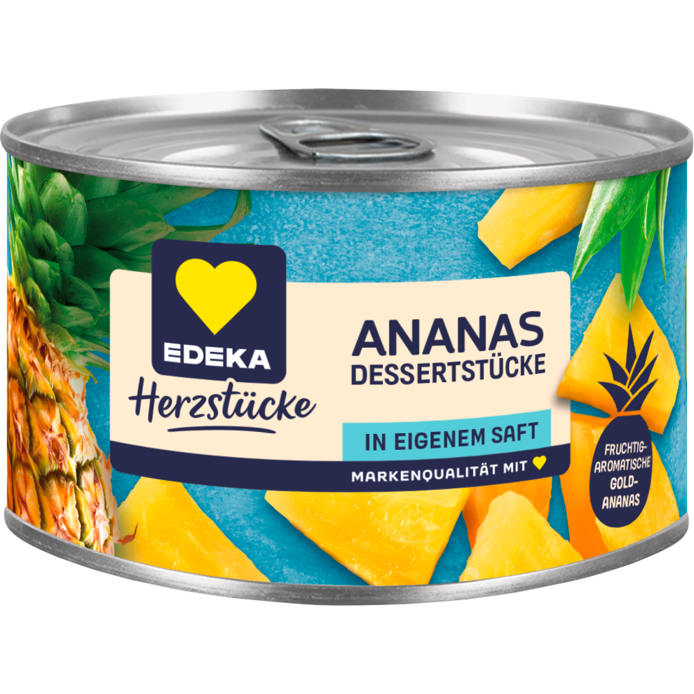 Ananas-Dessertstücke