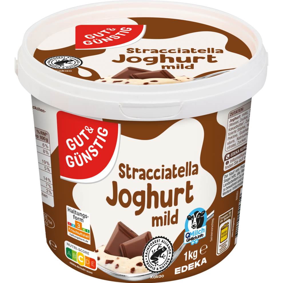 Fruchtjoghurt Stracciatella
