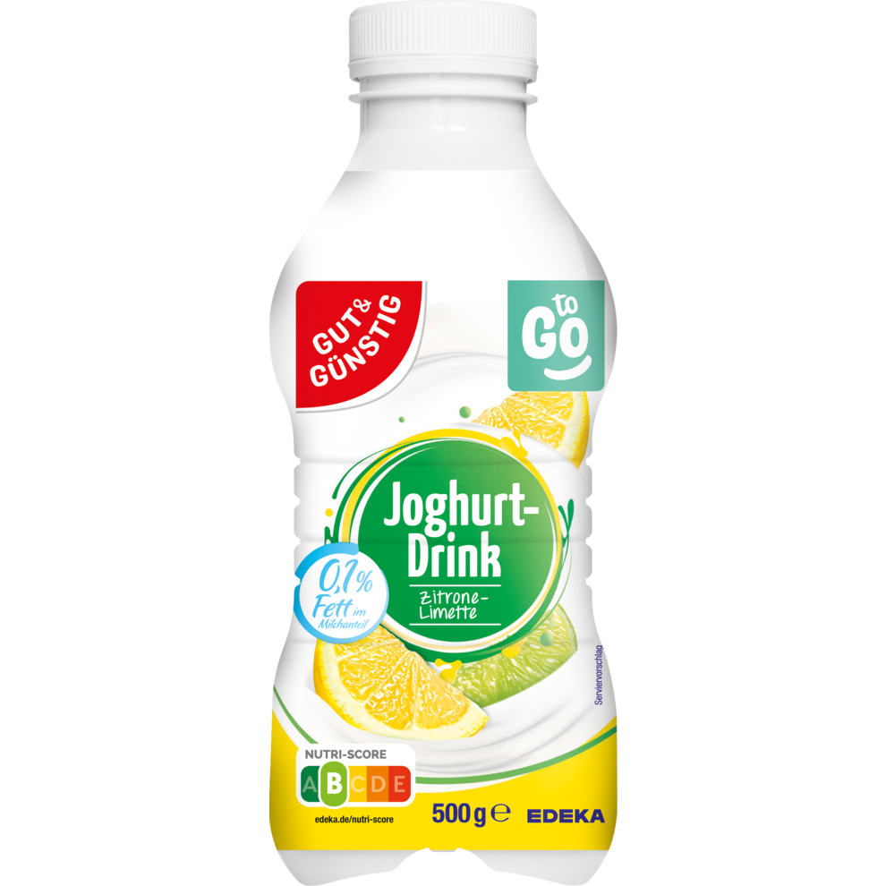 Joghurtdrink Zitrone-Limette