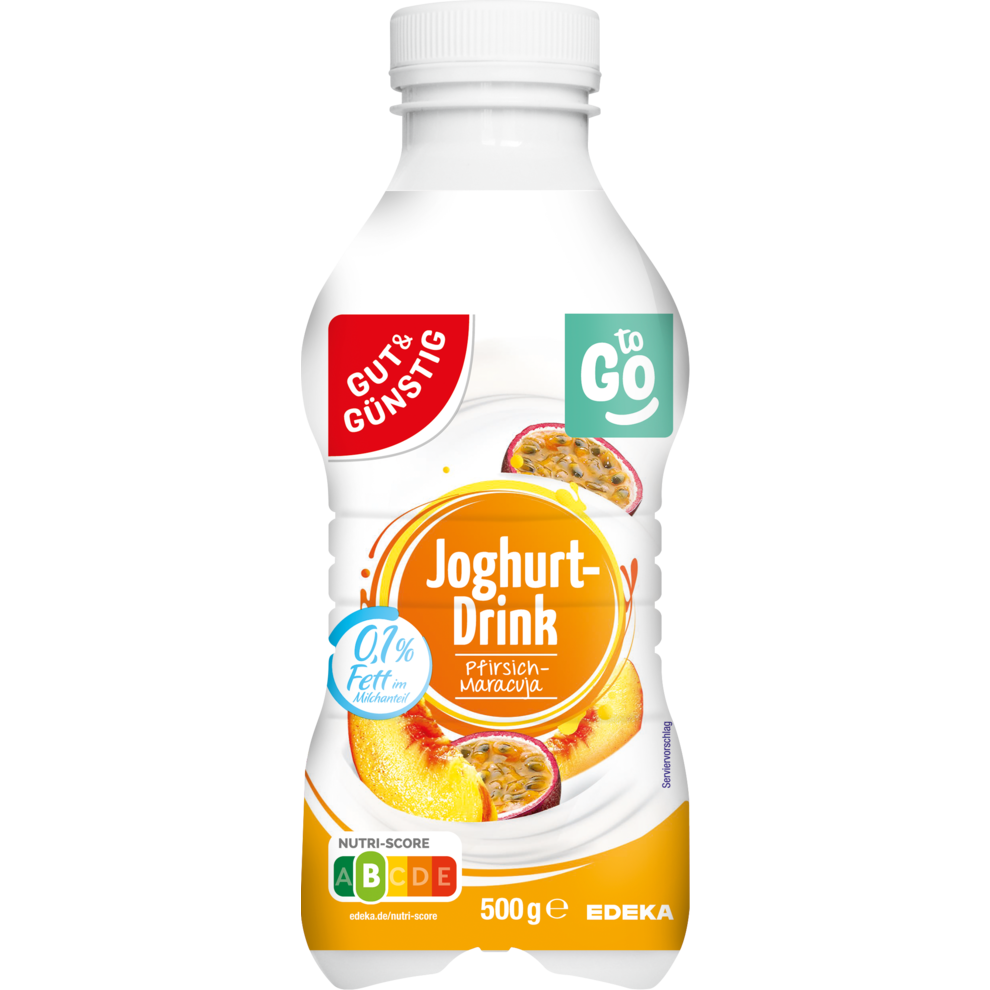 Joghurtdrink Pfirsich-Maracuja