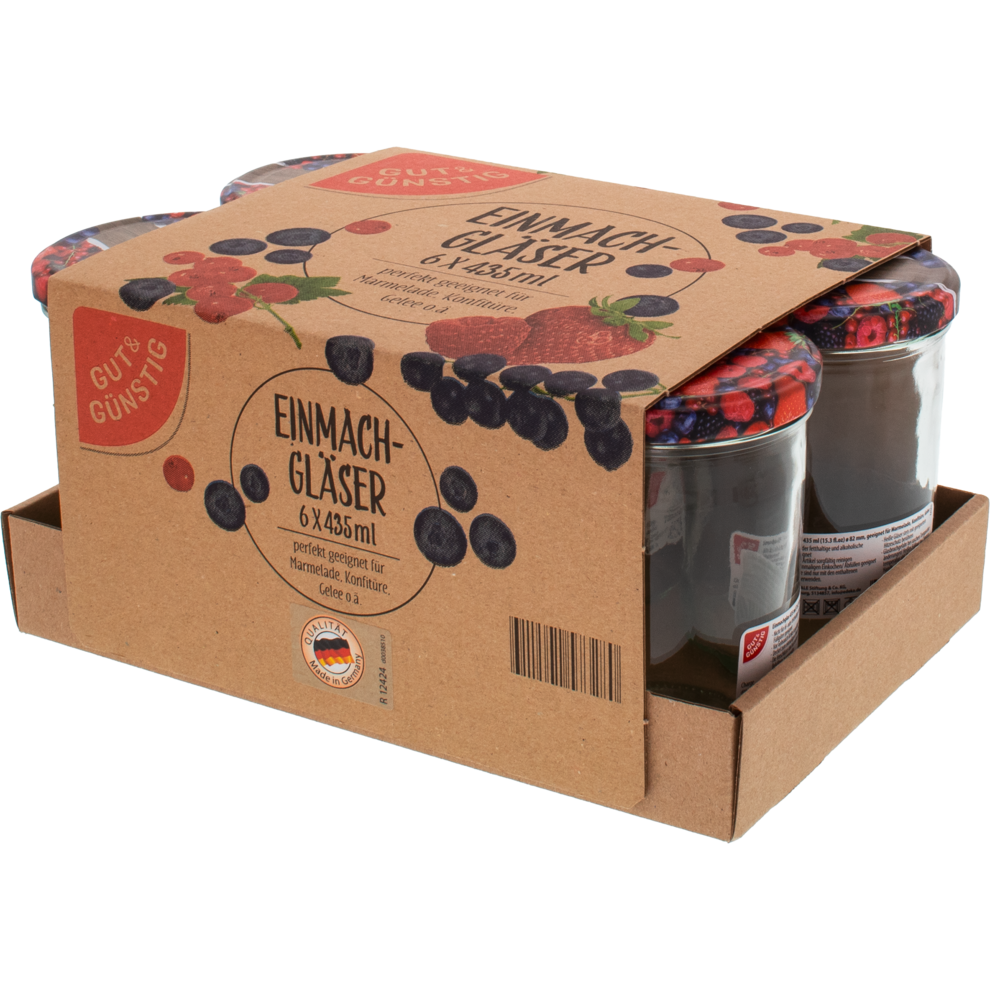 Einmachgläser 435 ml
