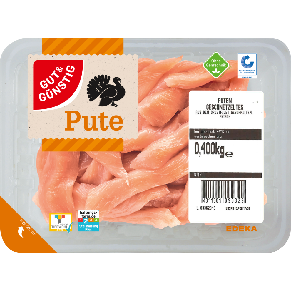 Putenschnitzel aus dem Brustfilet