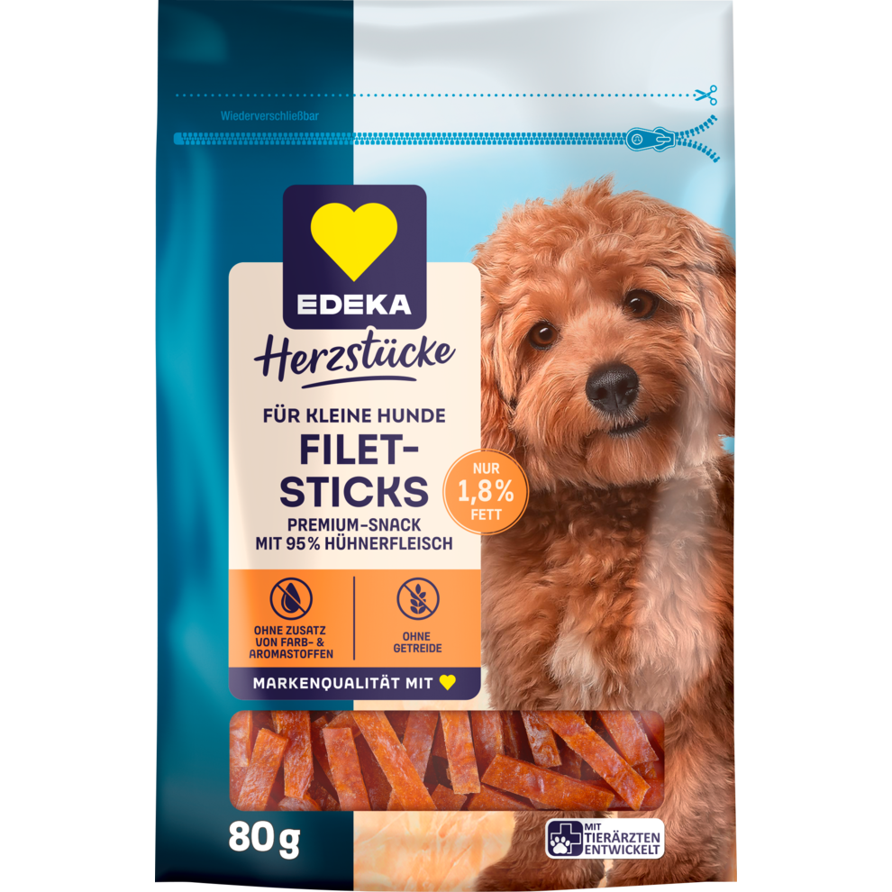 Filet-Sticks kleine Hunde
