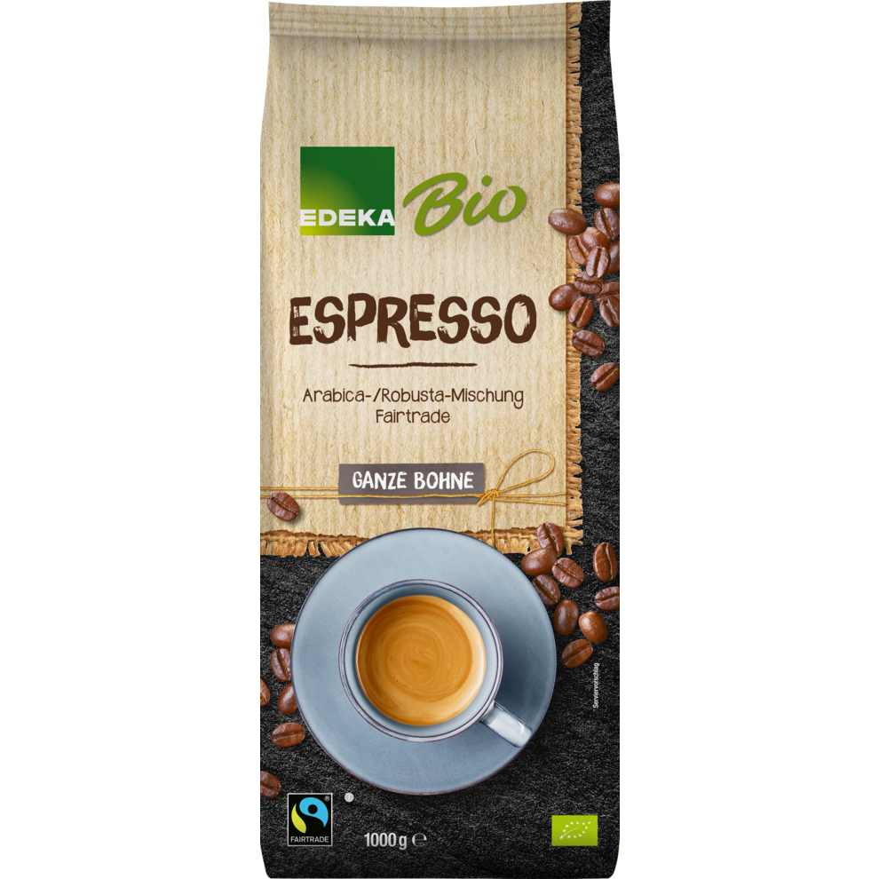 Espresso, ganze Bohnen