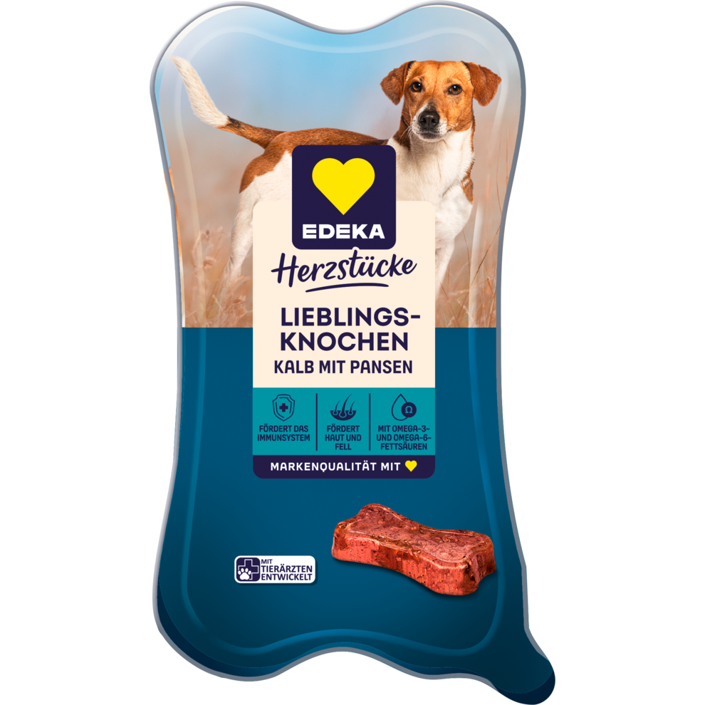 Lieblingsknochen Kalb mit Pansen