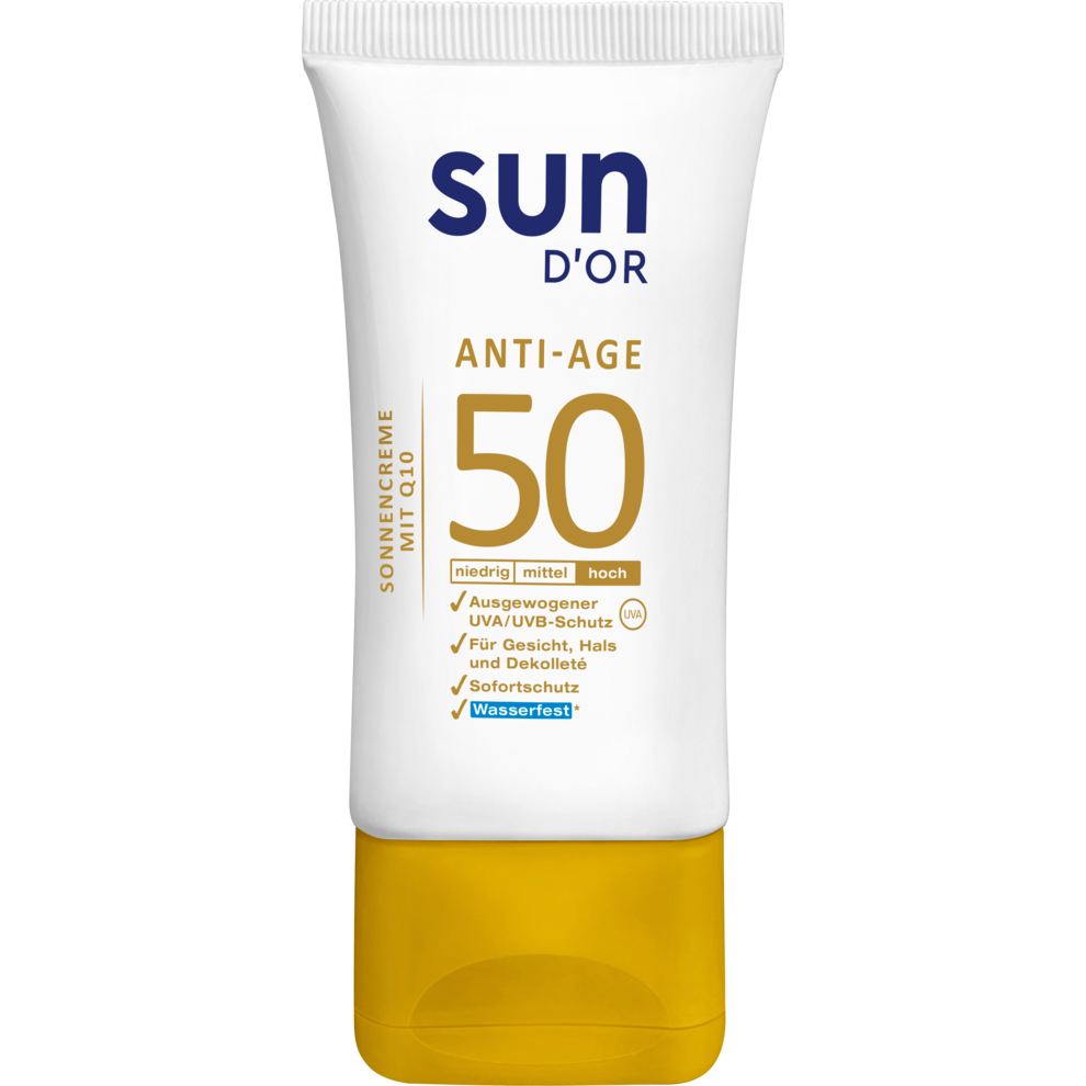Anti Age Sonnencreme mit Q10  LSF 50