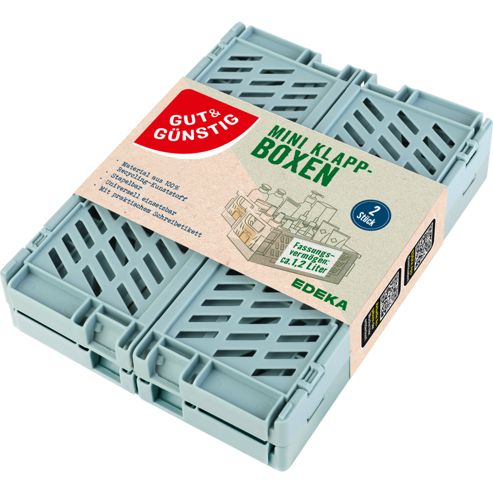 Mini-Klappbox