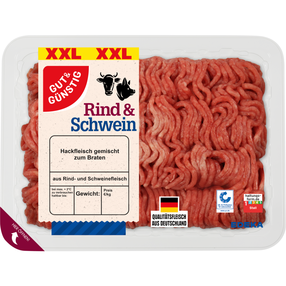 Hackfleisch gemischt