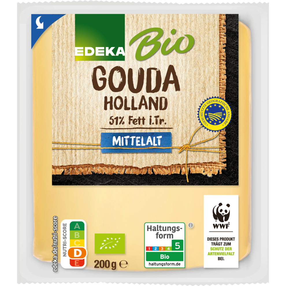 Mittelalter Gouda am Stück 53% Fett i. Tr.