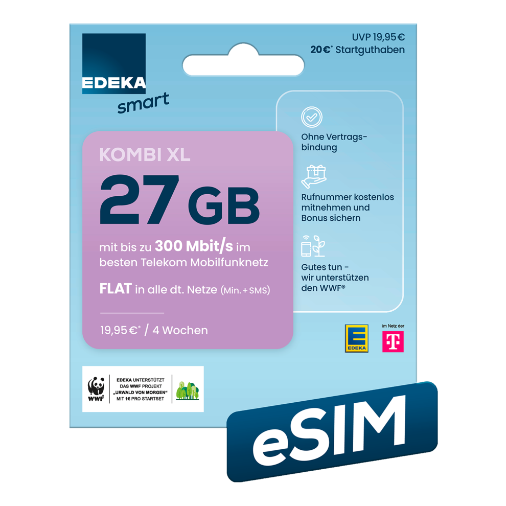 Startset kombi XL eSIM