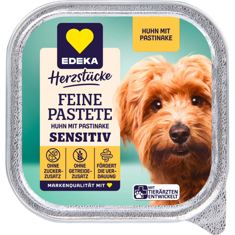Feine Pastete Huhn mit Pastinake Sensitiv