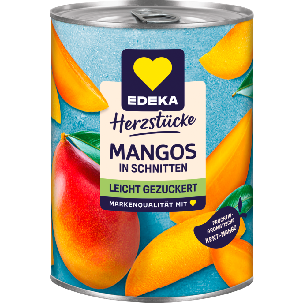 Mangos in Schnitten