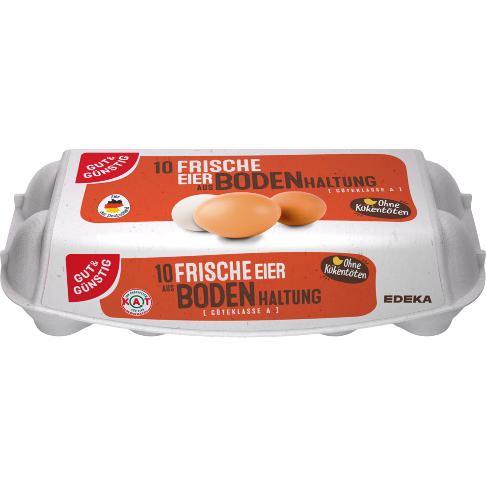 Eier aus Bodenhaltung