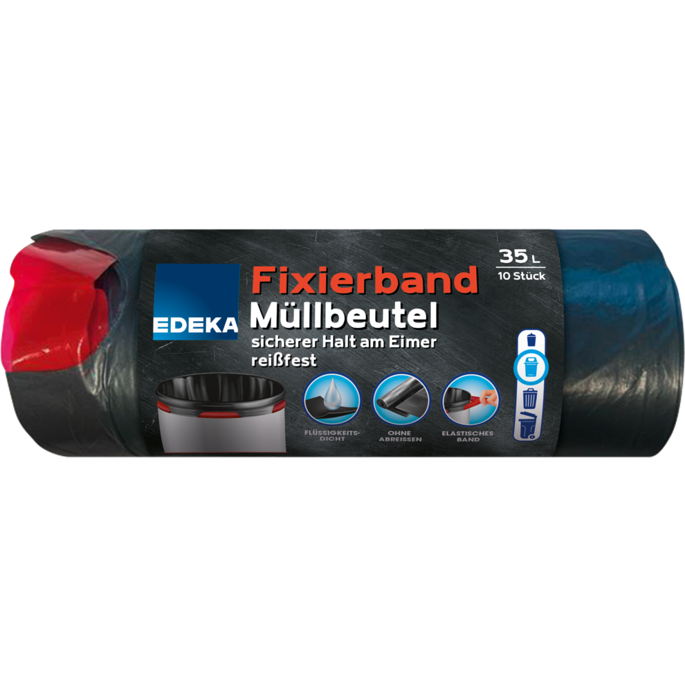 Fixierband Müllbeutel 35 Liter