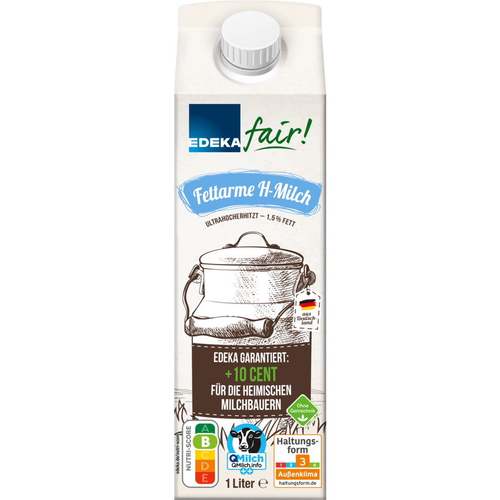Fettarme H-Milch